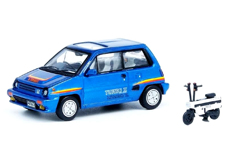 1/64 ホンダ シティR（黄）モトコンポ付 81年式| ホビー