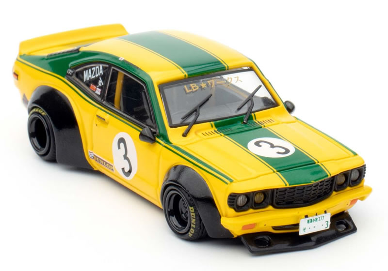 INNO Models 1/64 LB-WORKS マツダ サバンナ RX3