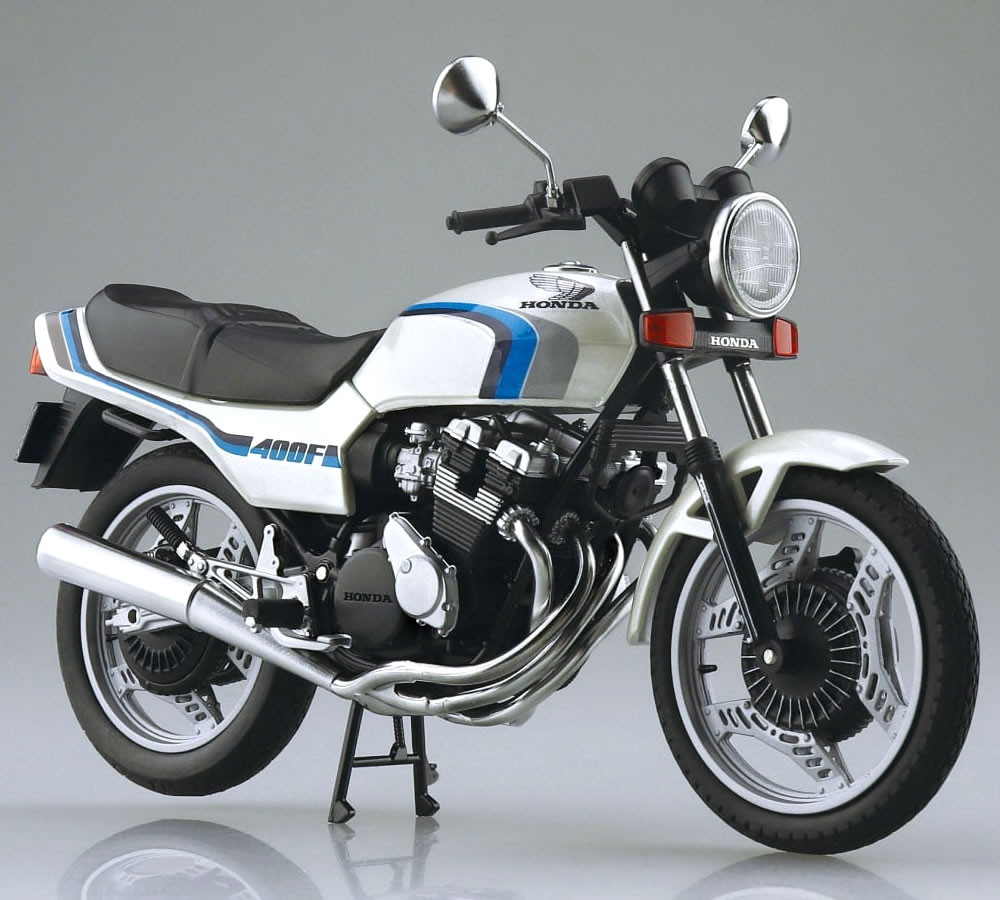 楽天市場】アオシマ プラモデル 1/12 バイク No.14 ホンダ CBX400F II