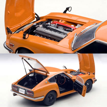 オートアート 1 18 日産 フェアレディ Z432 オレンジ