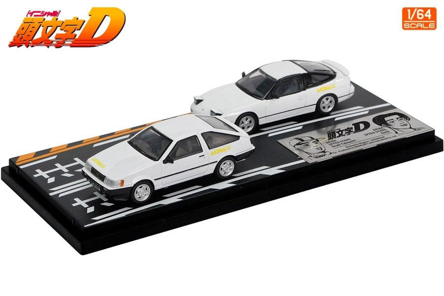 ミニカー 1/64 6点セット 新品未開封 JDM 楽天市場】モデラーズ 1/64 頭文字D セットVol.21 武内樹レビン(AE85