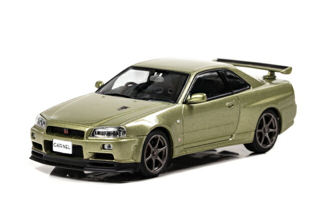 楽天市場】HPI 1/43 日産 R34 スカイライン GT-R V-specll Nur