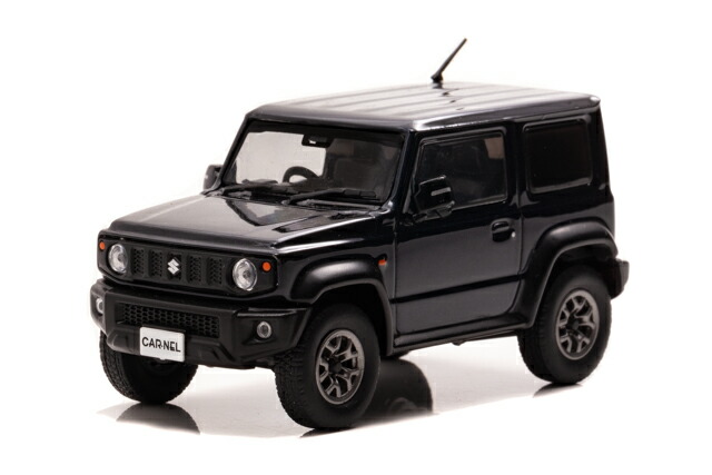 【絶版品】CAR-NEL 1/43 スズキ ジムニー シエラ JC (JB74W) 2018 ブルーイッシュブラックパール