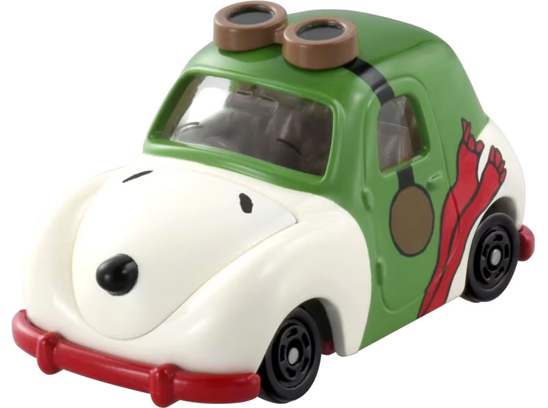 スヌーピータウン限定トミカ２２ ウッドストックバスミニカー スヌーピータウン限定トミカ22 ウッドストックバスミニカー