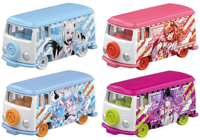 ドリームトミカ 4台セット ドリームトミカ hololive コレクション 4台セット : toy's world