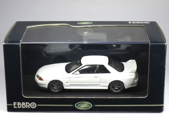 楽天市場】エブロ 1/43 スカイライン R33 GT-R Vスペック 1995 ブルー