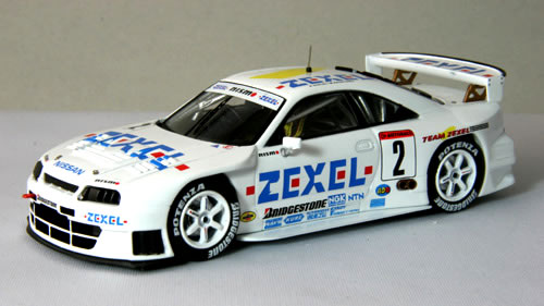 エブロ 1/43 JGTC 1998 ZEXEL スカイライン R33 ローダウンフォース No.2