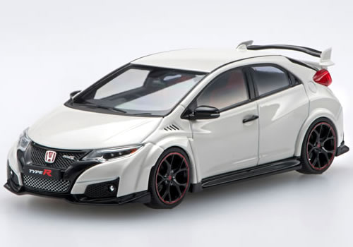 EBBRO 1/43　ホンダ　シビック　タイプR　2017　ブルー エブロ1/43 ホンダ シビック タイプR FK8 2017 ｜ミニカー