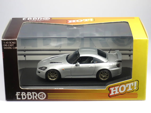 美品◆EBBRO 1/43 MUGEN S2000 SILVER 1/43 EBBRO Mugen S2000 Silver 323 (e43) | eBay