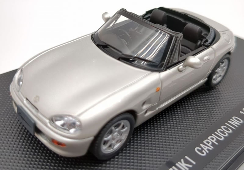新品未開封 スズキ カプチーノ 1/43モデル シルバー 楽天市場】モデラーズ 1/43 頭文字D スズキ カプチーノ 坂本
