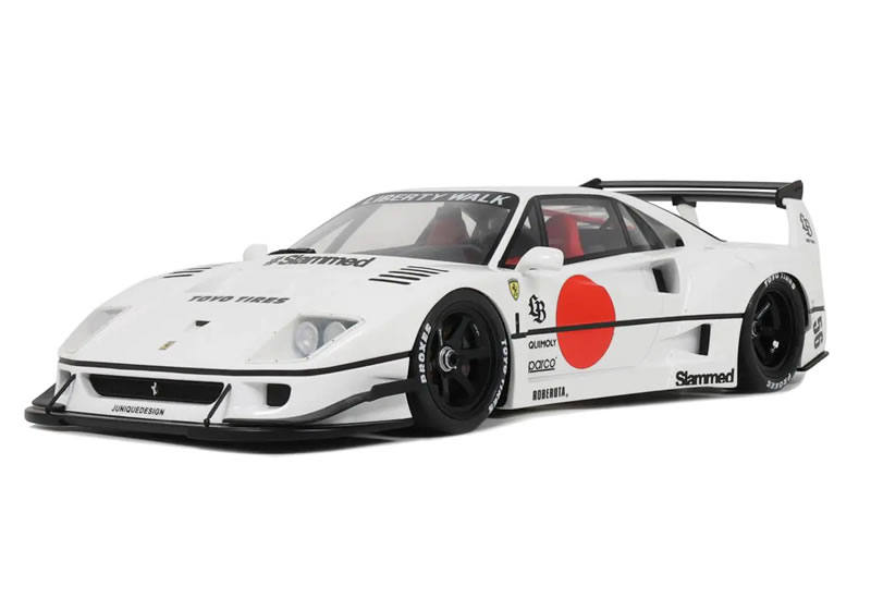 GT SPIRIT 1/18 LB★WORKS F40 2023 白いこと