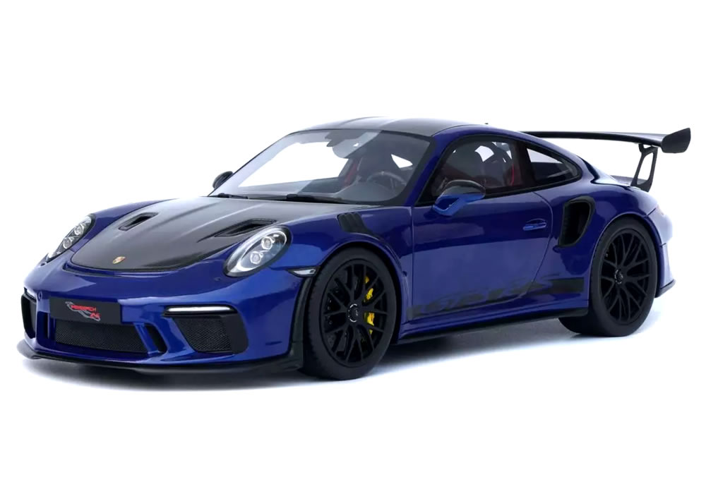 GT SPIRIT 1/18 ポルシェ 911 (991.2) GT3 RS 2018 青み