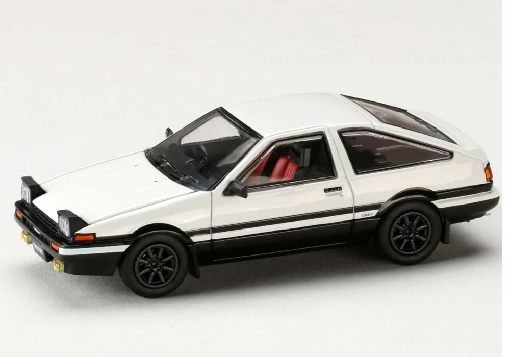 ホビージャパン　　土屋圭市　AE86トレノ Hobby JAPAN 1/64 トヨタ スプリンタートレノ (AE86) DRIFT KING