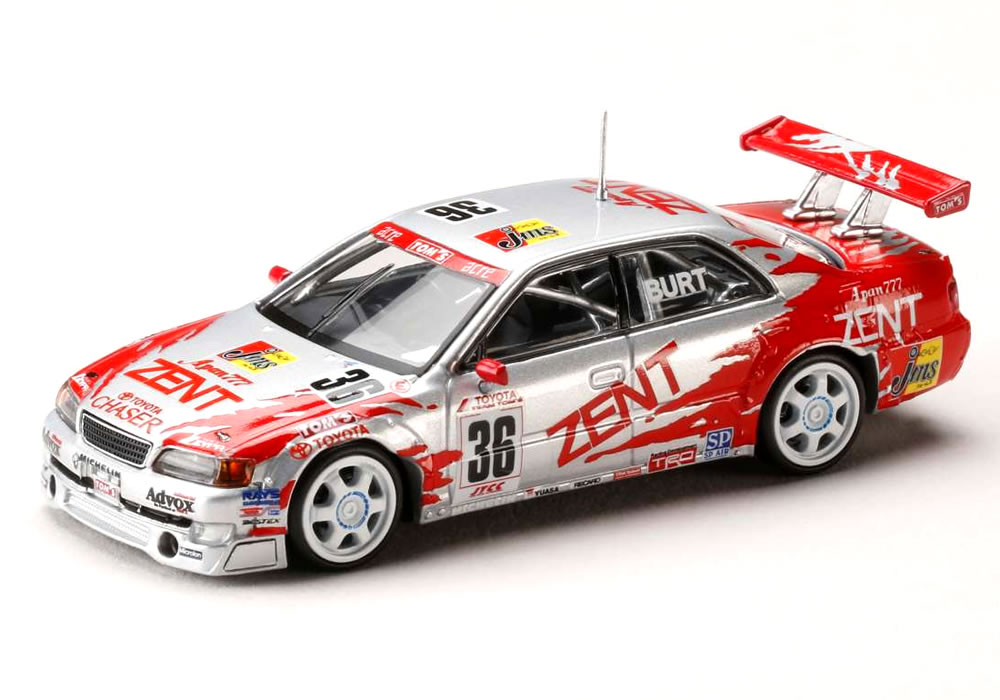 ZENT 2014モデル　1/43 ケース付き 楽天市場】ホビージャパン 1/64 ZENT TOM'S チェイサー (＃36
