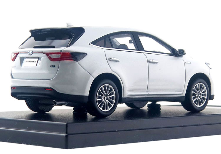 Cars Trucks Vans Diecast Toy Vehicles 1 43 Hi Story Hs7wh Toyota Harrier Hybrid Premium 17 White Pearl Crystal