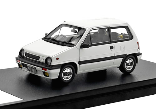 ハイストーリー 1/43 ホンダ シティR 1985 (モトコンポ積載) グリークホワイト