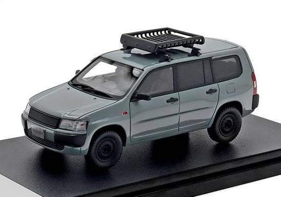ハイストーリー 1/43 トヨタ プロボックス リフトアップ カスタム 2010 グリニッシュグレー