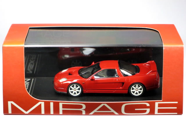 ※F/R 窓枠浮き有※【絶版品】HPI 1/43 ホンダ NSX-R ニューフォーミュラレッド