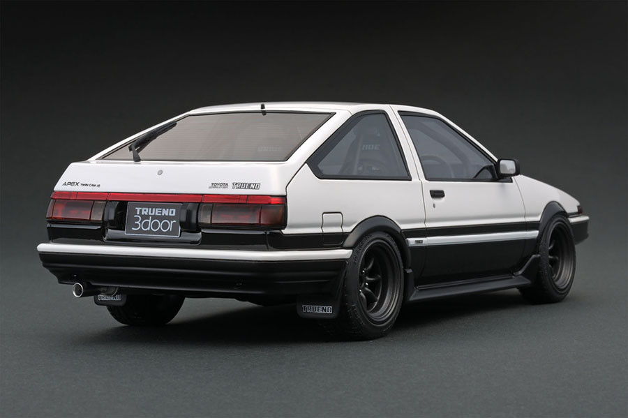 安心の定価販売 Ignition Model 1 43 トヨタ スプリンタートレノ Ae86 Gt Apex 3ドア ホワイトii Rsワタナベホイール ルームミラー型