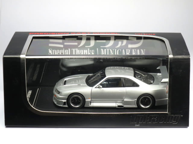 HPI 1 43 日産 NISMO GT-R LM R33 シルバー