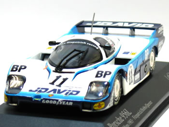 楽天市場】ミニチャンプス 1/43 ダウアー ポルシェ 962