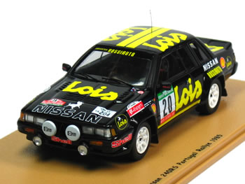 BIZARRE 1/43 ニッサン 240RS No.20 ポルトガルラリー 1985