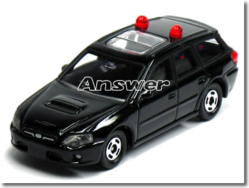楽天市場 単品 トミカ スバル レガシィ 交通覆面 パトロールカー カーホビーショップ アンサー