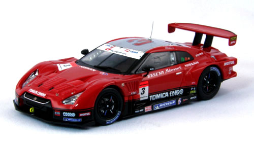 EBBRO1/43ミニカー5台 エブロ ミニカー EBBRO 1/43 SUPER GT 500 XANAVI NISMO GT-R