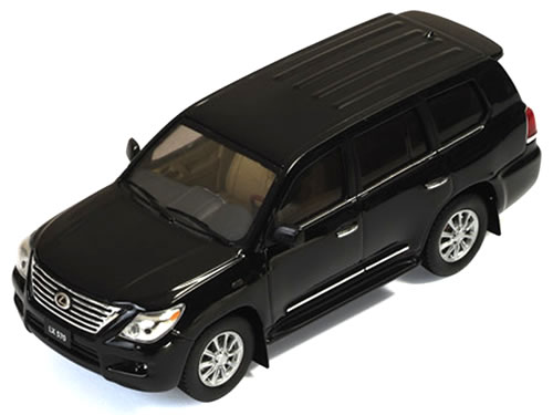 イクソ 1/43 レクサス LX570 2009 ブラック