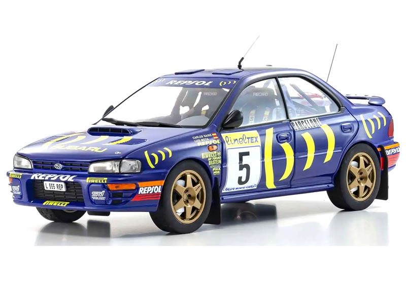 OTTOmobile 1/18 スバル インプレッサ ＷＲＣ モンテカルロ otto mobile スバル インプレッサ WRC モンテカルロ 2002 #10 WR