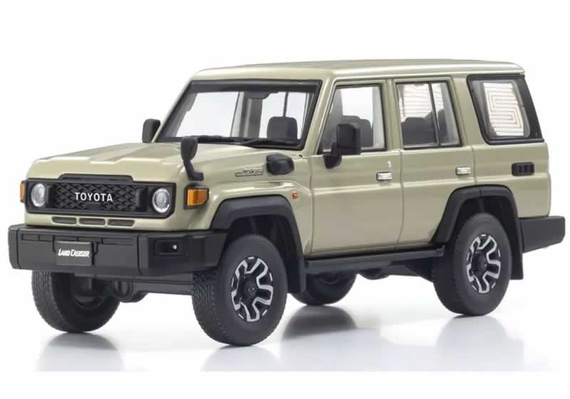 京商 1/43 トヨタ ランドクルーザー 70 ベージュ