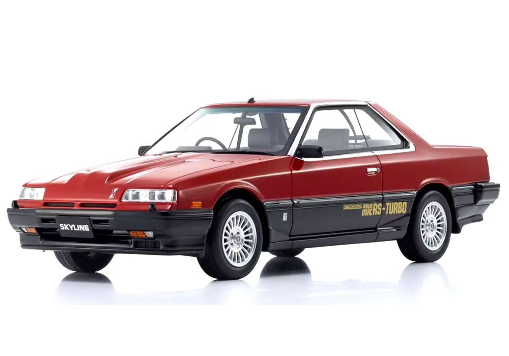 京商 Samurai 1/18 日産 視水平線 2000 ターボ RS-X (R30) 赤いことII