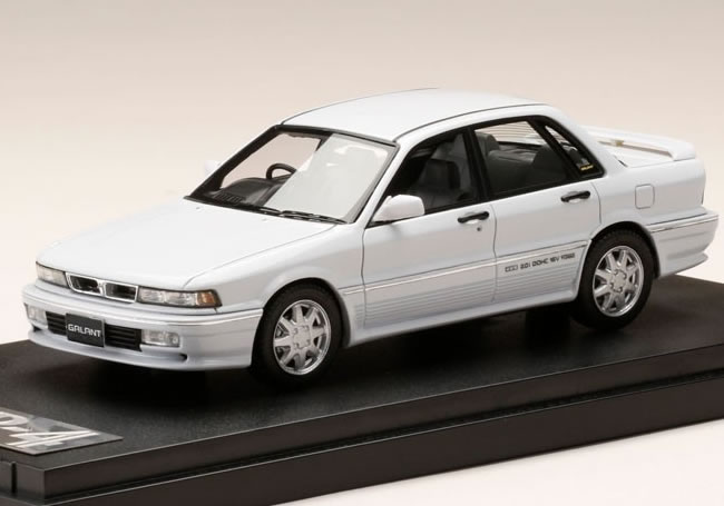 ミニカー トイカー お買い得 Mark43 1 43 三菱 ギャラン Vr 4 9a 1990 ソフィアホワイト