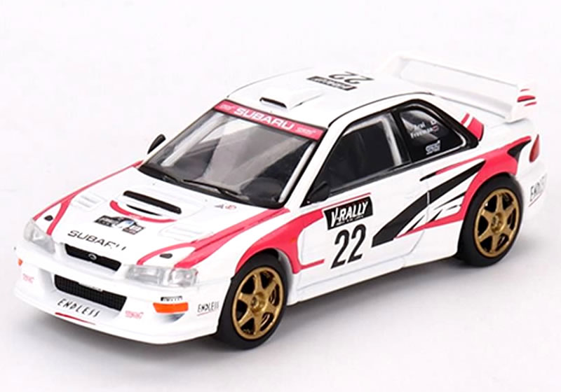 楽天市場】MINI-GT 1/64 スバル インプレッサ WRC99 ラリー
