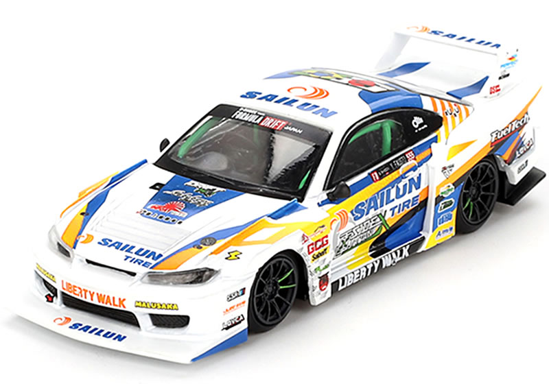 楽天市場】MINI-GT 1/64 Nissan シルビア (S15) D1 GP 2023 ＃70