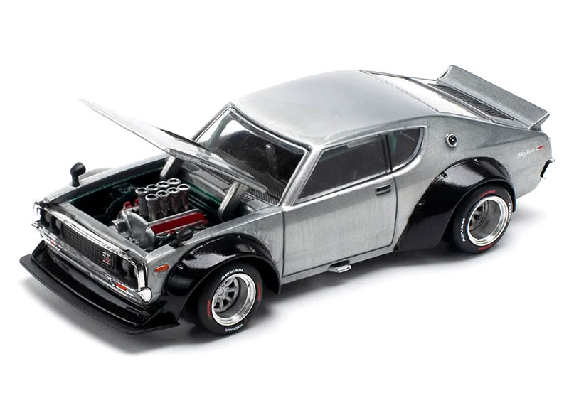楽天市場】POP RACE PR640199 1/64 SKYLINE GT-R DRIFT (KENMERI