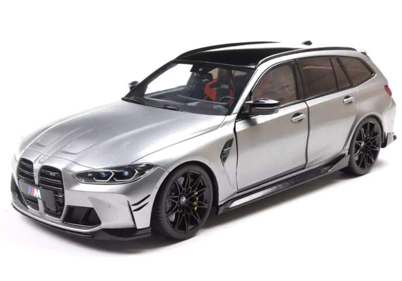 SOLIDO 1/18 BMW M3 (G81) ツーリング パフォーマンスパーツ 2024 マットシルバー｜カーホビーショップ アンサー