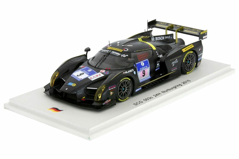 ＢＢＲ　１／４３　グリュッケンハウス　ＳＣＧ００３C ２０１５年 Spark 1/43 Glickenhaus SCG003C 2015 Test Car Diecast Model