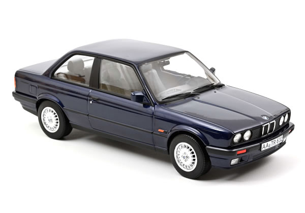 【絶版品】NOREV 1/18 BMW 325i 1988 メタリックブルー