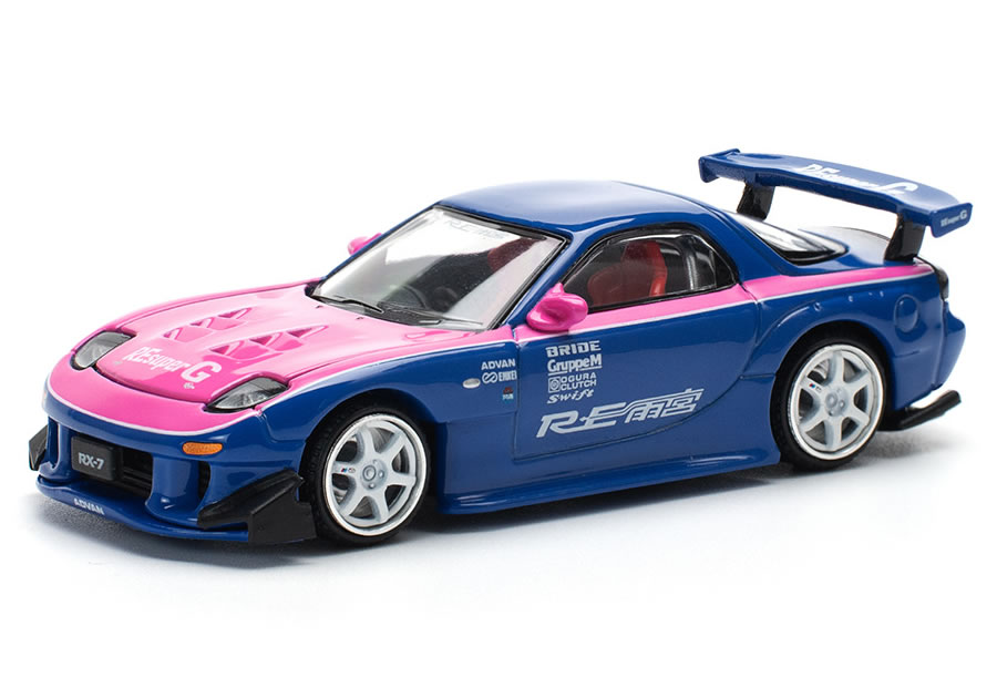 ポップレース RX-7 RE雨宮ワイドボディパープルメタリック ポップレース RX-7 RE雨宮ワイドボディパープルメタリック