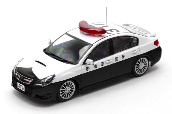 【絶版品】RAI&rsquo;S 1/43 スバル レガシィ B4 2.5GT S Package 2010 奈良県警察 高速道路交通警察隊車両 【317】｜カーホビーショップ アンサー