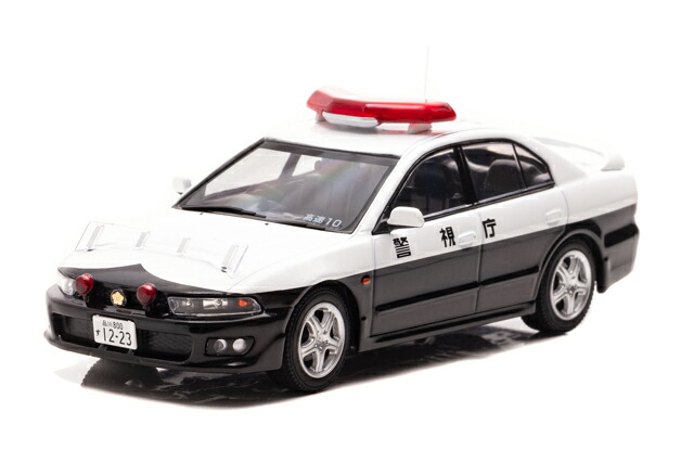 RAI'S 1/43 三菱 ギャラン VR-4 (EC5A) 2002 警視庁 高速道路交通警察隊車両【速10】