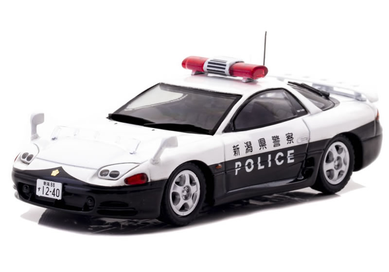 RAI'S 1/43 三菱 GTO Twin Turbo (Z16A) 2019 新潟県警察 交通部交通機動隊車両【357】