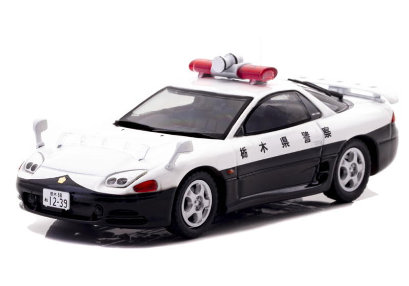 RAI'S 1/43 三菱 GTO Twin Turbo (Z16A) 1994 栃木県警察 高速道路交通警察隊車両