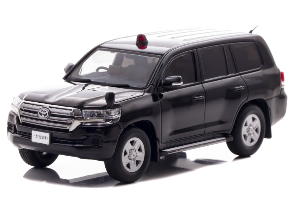 RAI'S 1/43 トヨタ ランドクルーザー GX (URJ202) 2017 警察本部 警備部 機動隊 小型遊撃車両【黒】