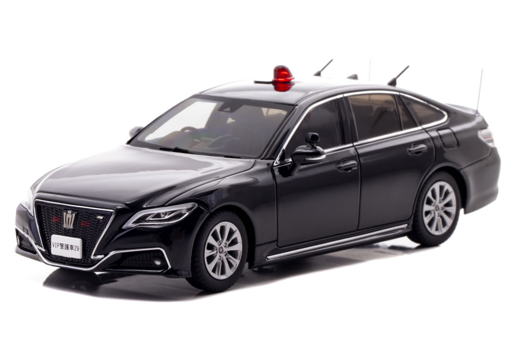 RAI'S 1/43 トヨタ クラウン (ARS220) 2022 警察本部 警備部要人警護車両