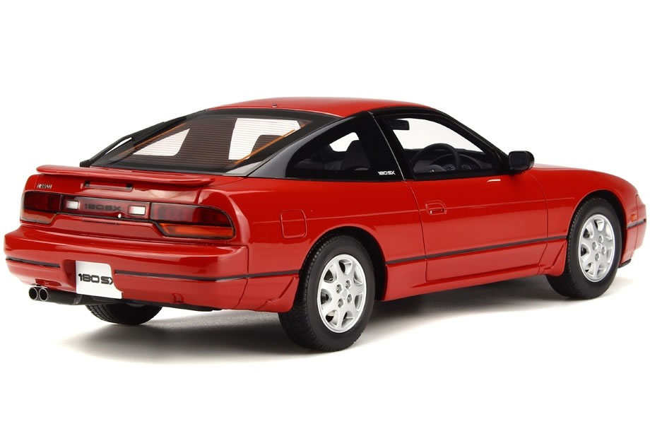 Otto Mobile 118 Nissan 180sx S13 Middle Model Red