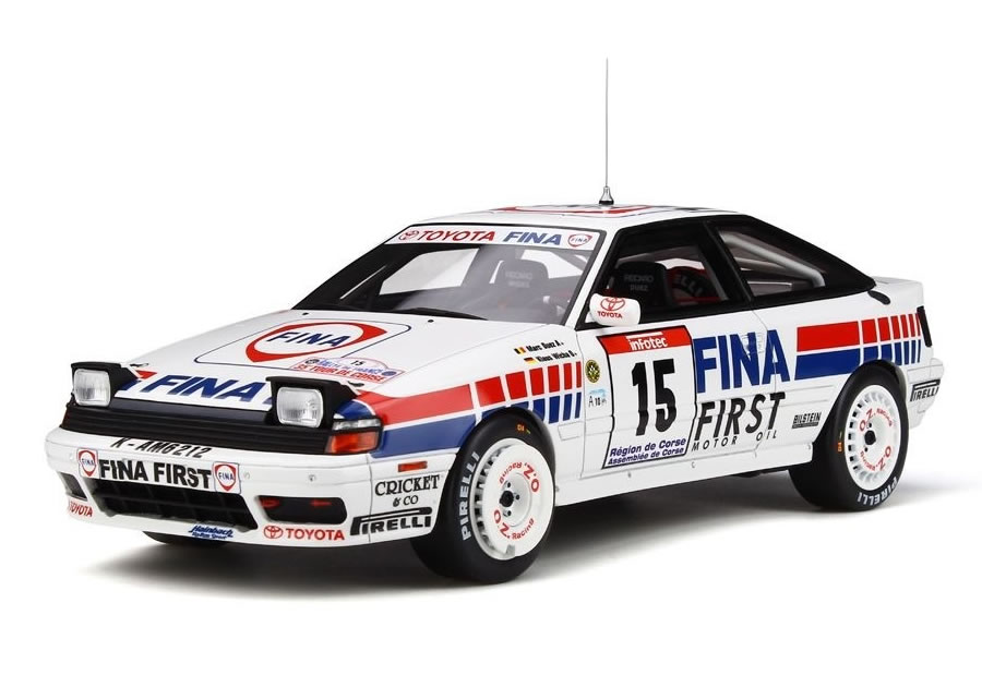 楽天市場】オットーモービル 1/18 トヨタ セリカ RA21 #8 RAC