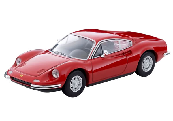 TLヴィンテージ フェラーリ ディーノ 246 GT 1971 赤いこと