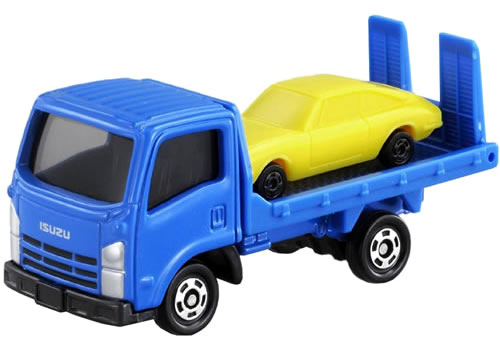 楽天市場】特注トミカ JAFオリジナル いすゞ エルフ 車積載車 : カー